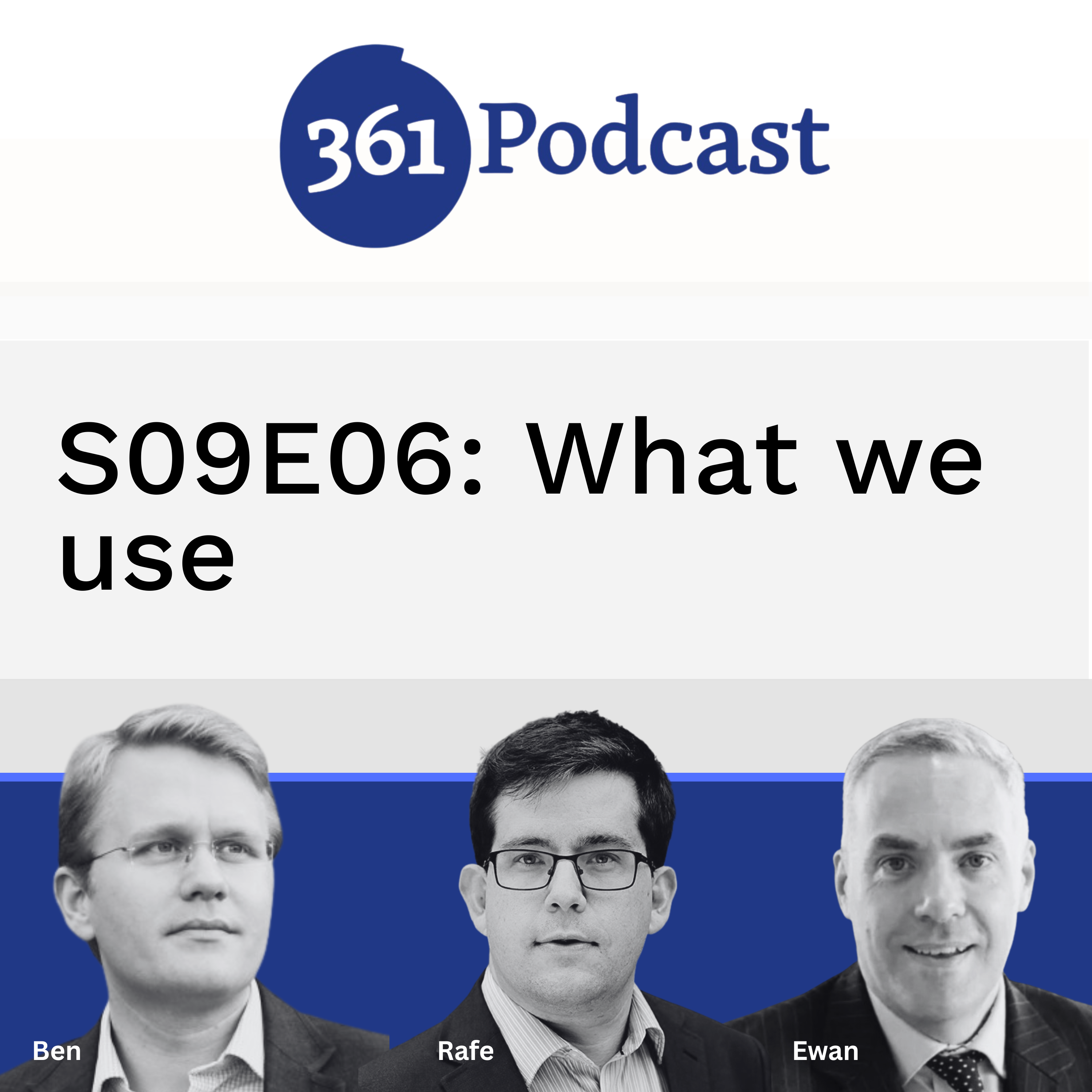 S09E06: What we use